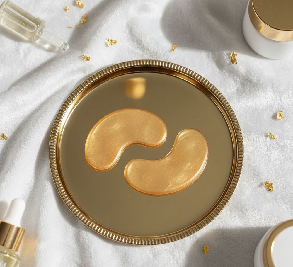 •	Gold Under-Eye Mask at Glamour by Margarita in Palm Harbor, FL