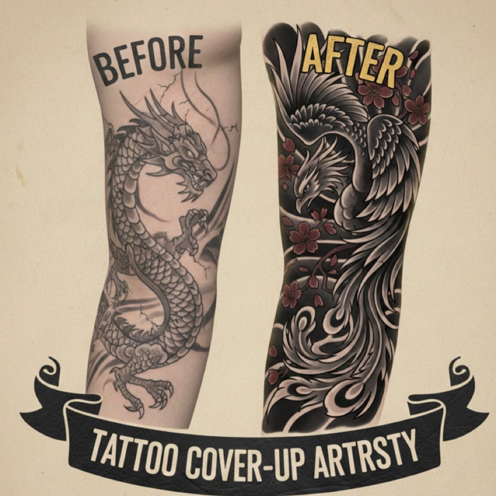 Cover Up at Shades of Jade Inkk in Snellville, GA