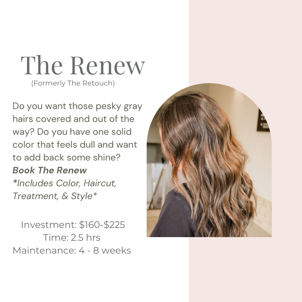 The Renew at Hallow Hair Co. in Cary, NC