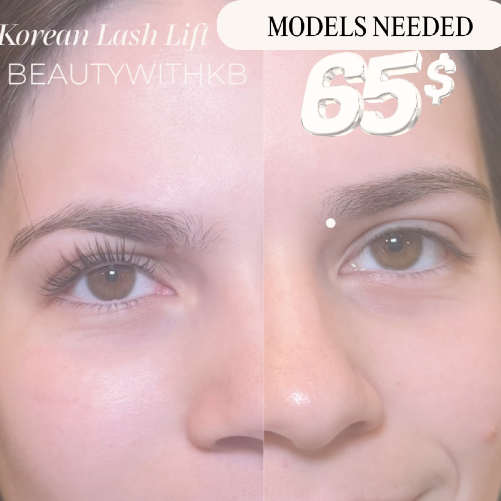 Korean Lash Lift MODEL at Beautywithkb in Upland, CA