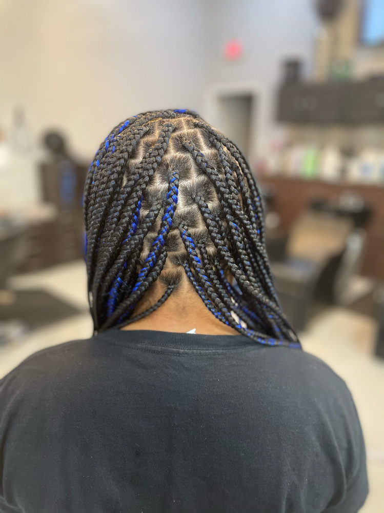 Medium Knotless Braids