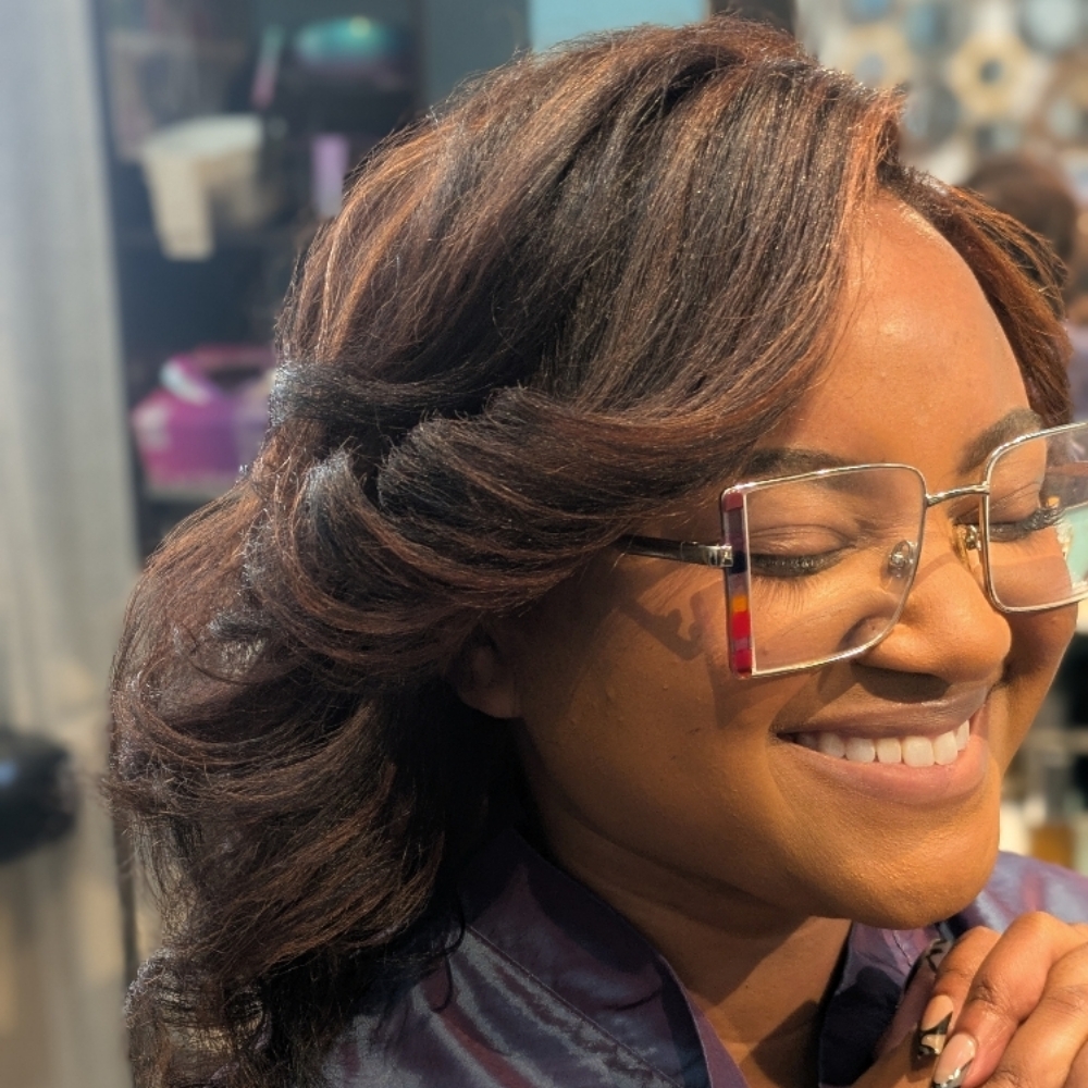 Glamazon (Cut & Hot Girl Style) at Cornucopia Hair Atelier in Memphis, TN