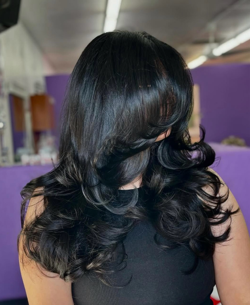 Haircut +gloss+style at _hairbypaola in Phoenix, AZ