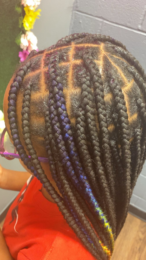 Kids Knotless Braids