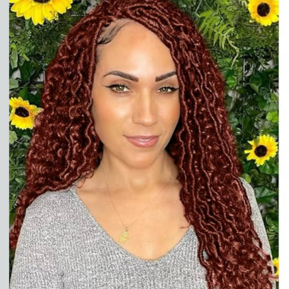 Boho Locs 24” at Queen’z & King’z Barber Salon in Murrieta, CA