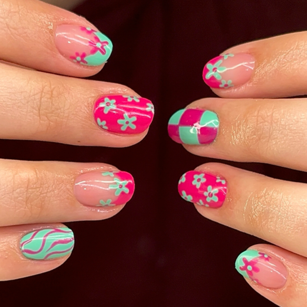 Structured Manicure at Gloss Salon and Spa in Louisville, KY