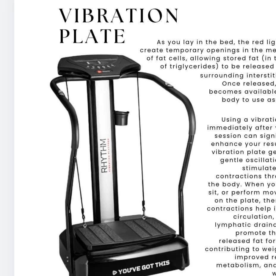 Vibration Plate Only at Renu You Red Light Therapy in Magnolia, AR