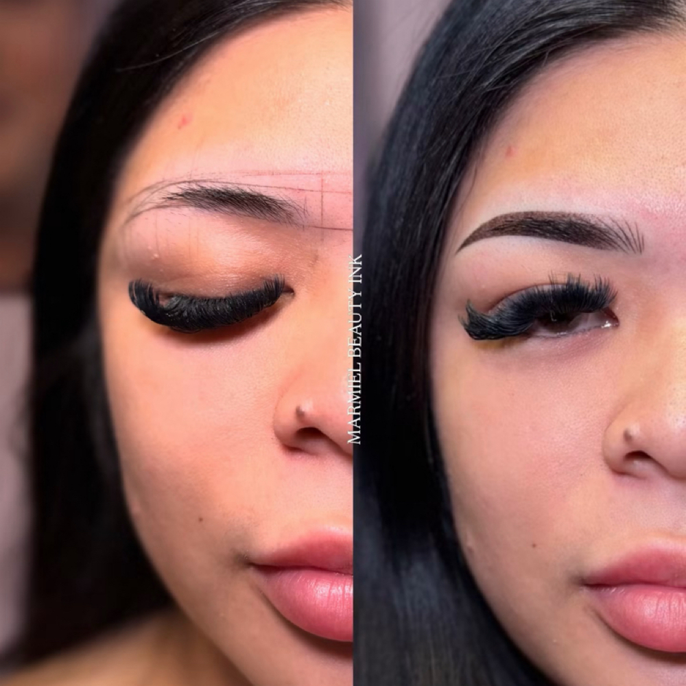 COMBO BROW at Marmiel beauty ink in Dallas, TX