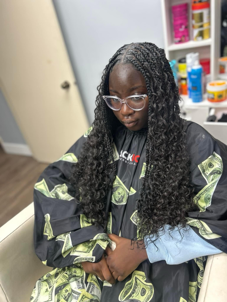 Medium Goddess Knottless(midback)