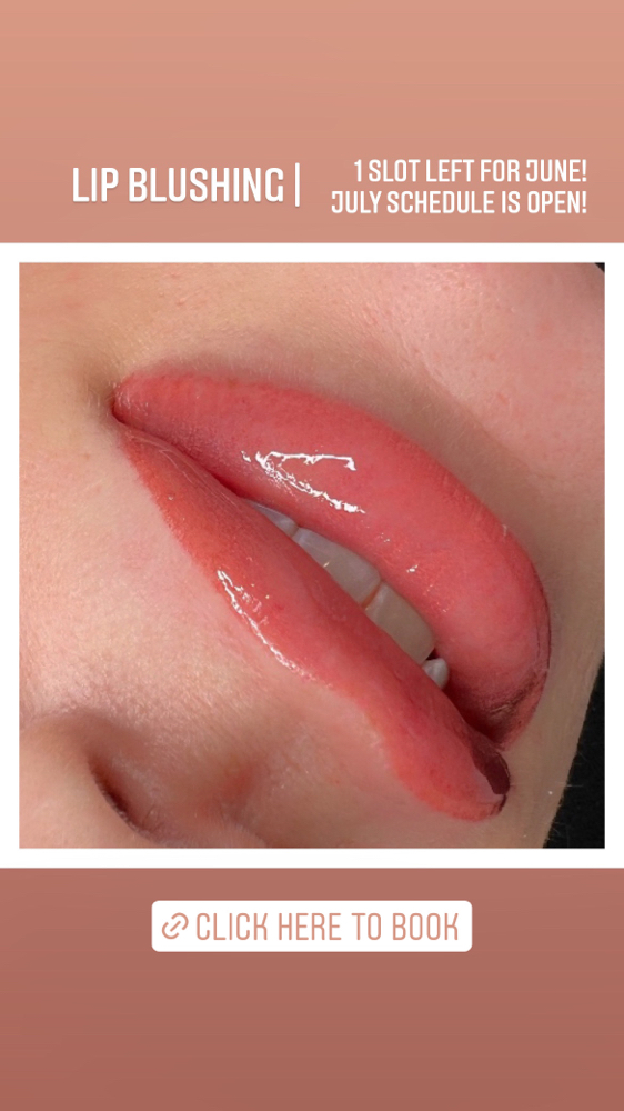 Lip Blush -first touch up