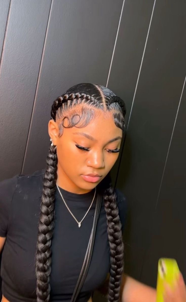 Two Extension Braids at Slayb.yshae in Dickson, TN