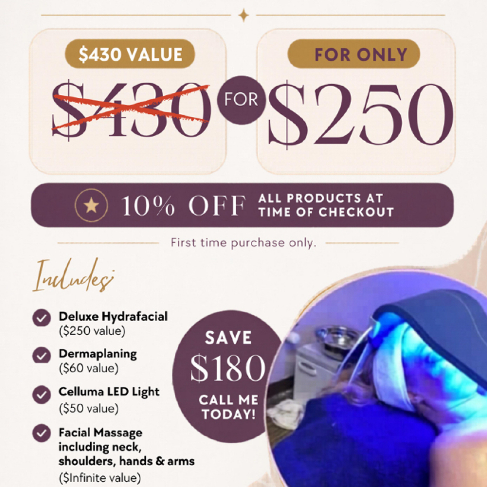 New Client Special at Glam by Tam Aesthetics in Madison, WI