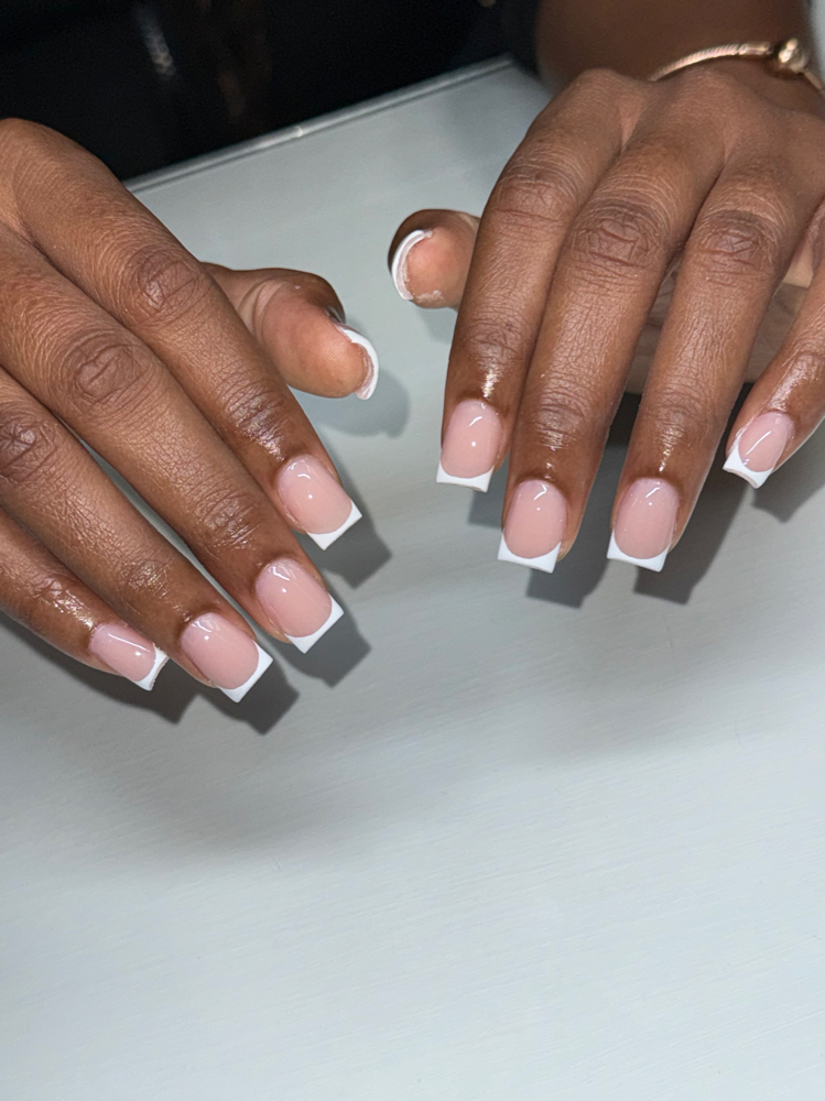 FRENCHIES 🤍 at BK NAILZ in Lakeland, FL