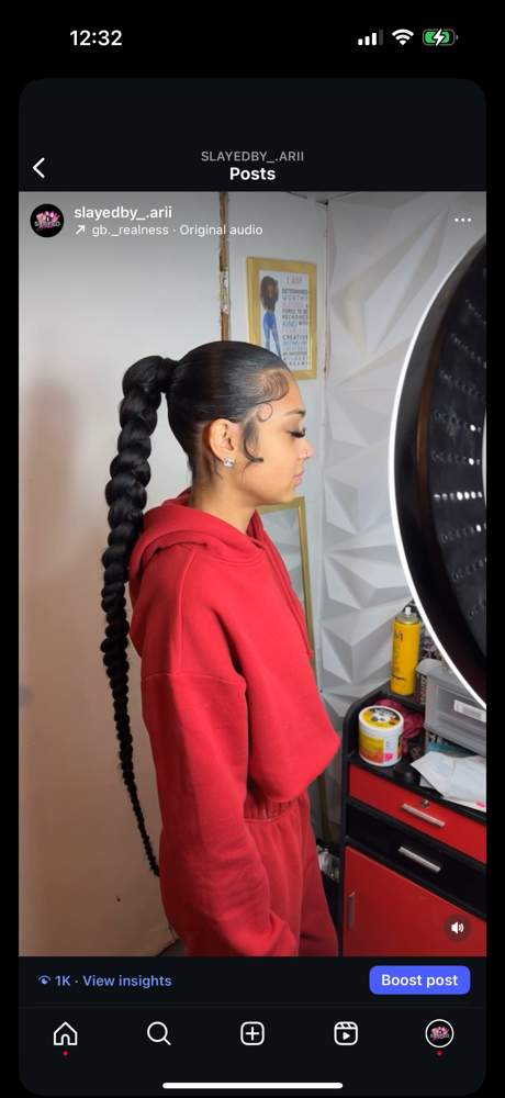 Braided Ponytail