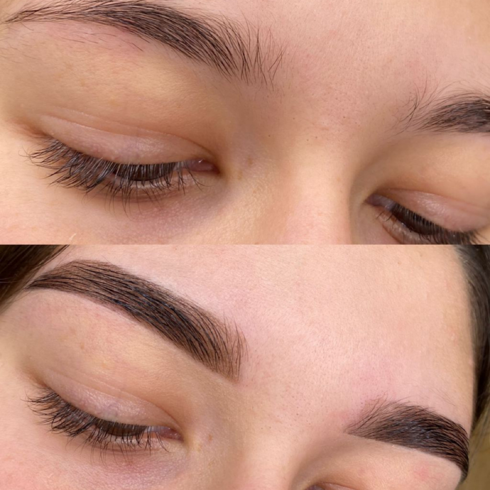 Eyebrow shaping thread/wax w/tint at iBrow Threading Salon in Rome, GA