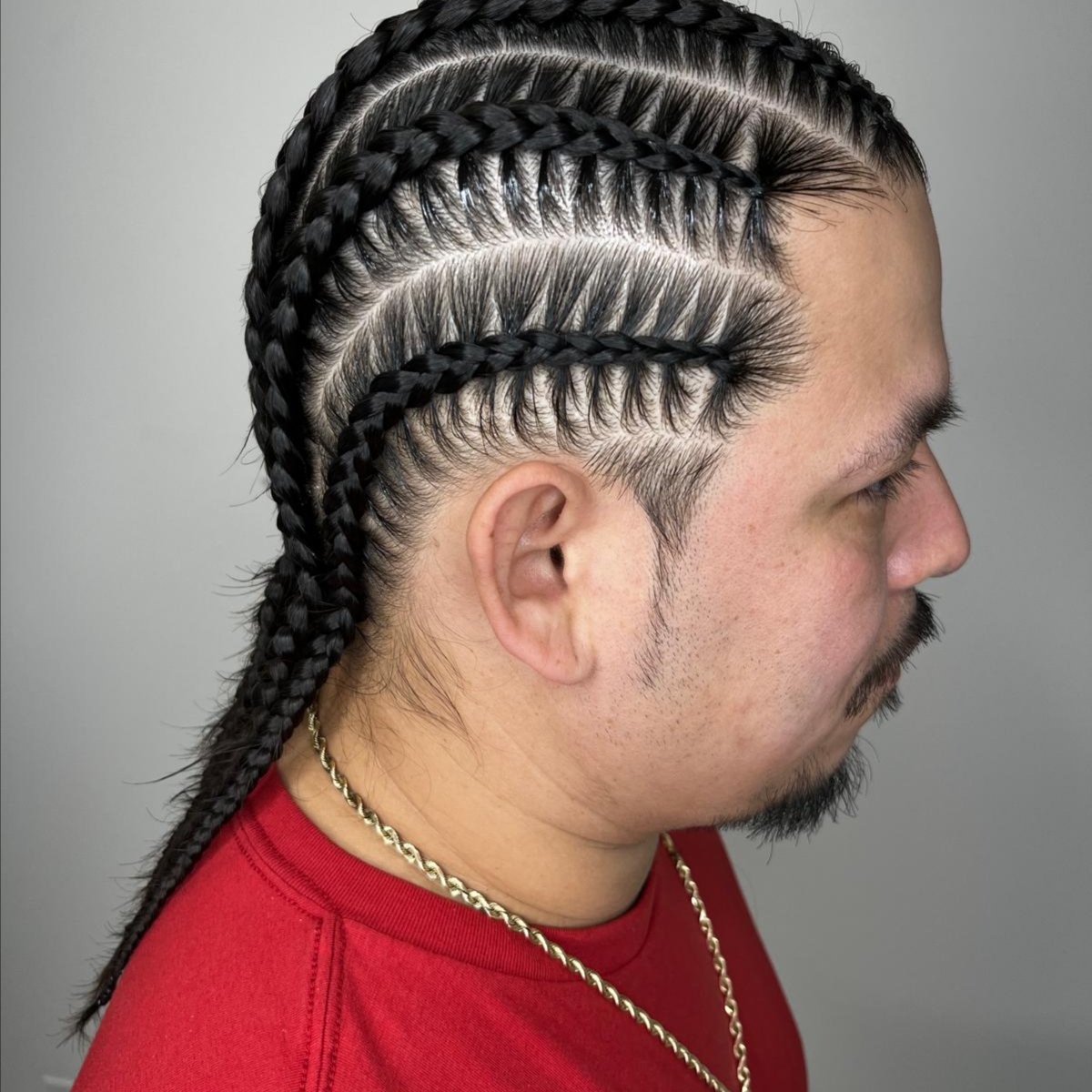 Men Conrow at Tachadam in Cypress, TX