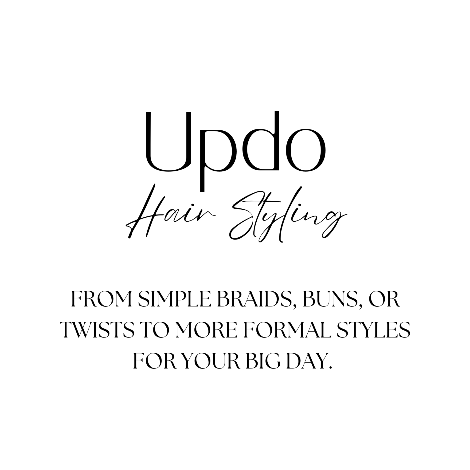 Updo HairStyling at Lovettsville Hair Studio in Lovettsville, VA