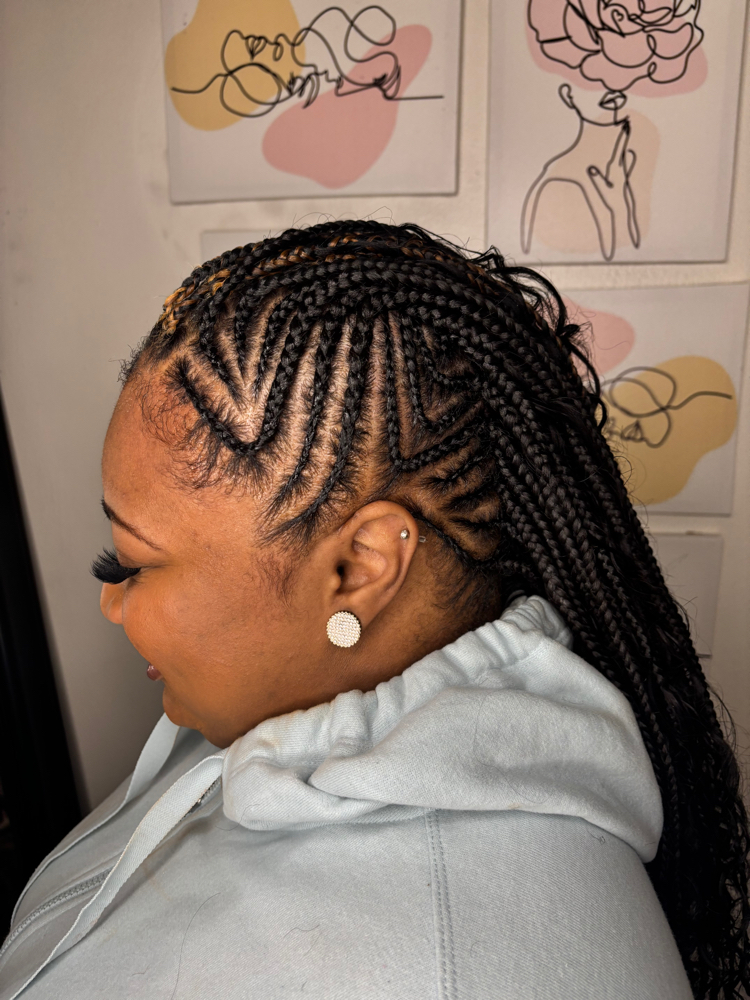 Bho Mohawk at JayBraids in Richmond Hts, OH
