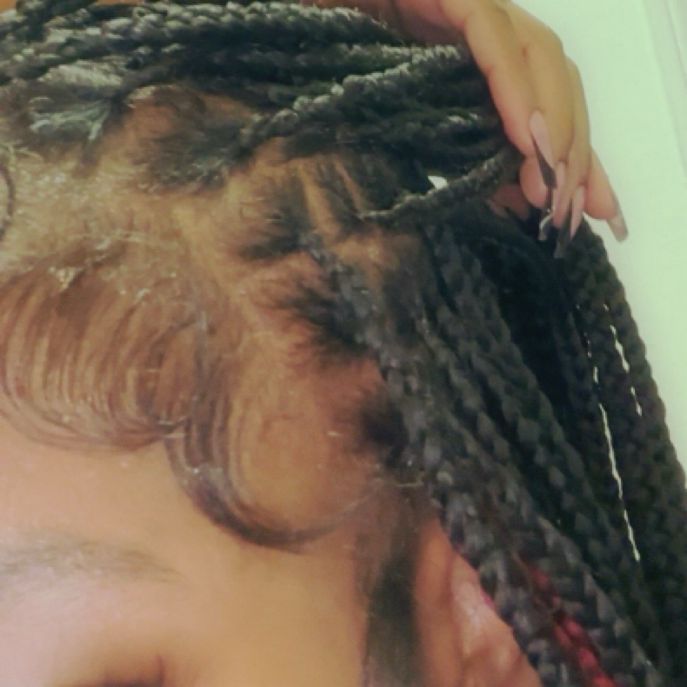 Knotless Braids at Loving Our Crown Studio in Hamden, CT