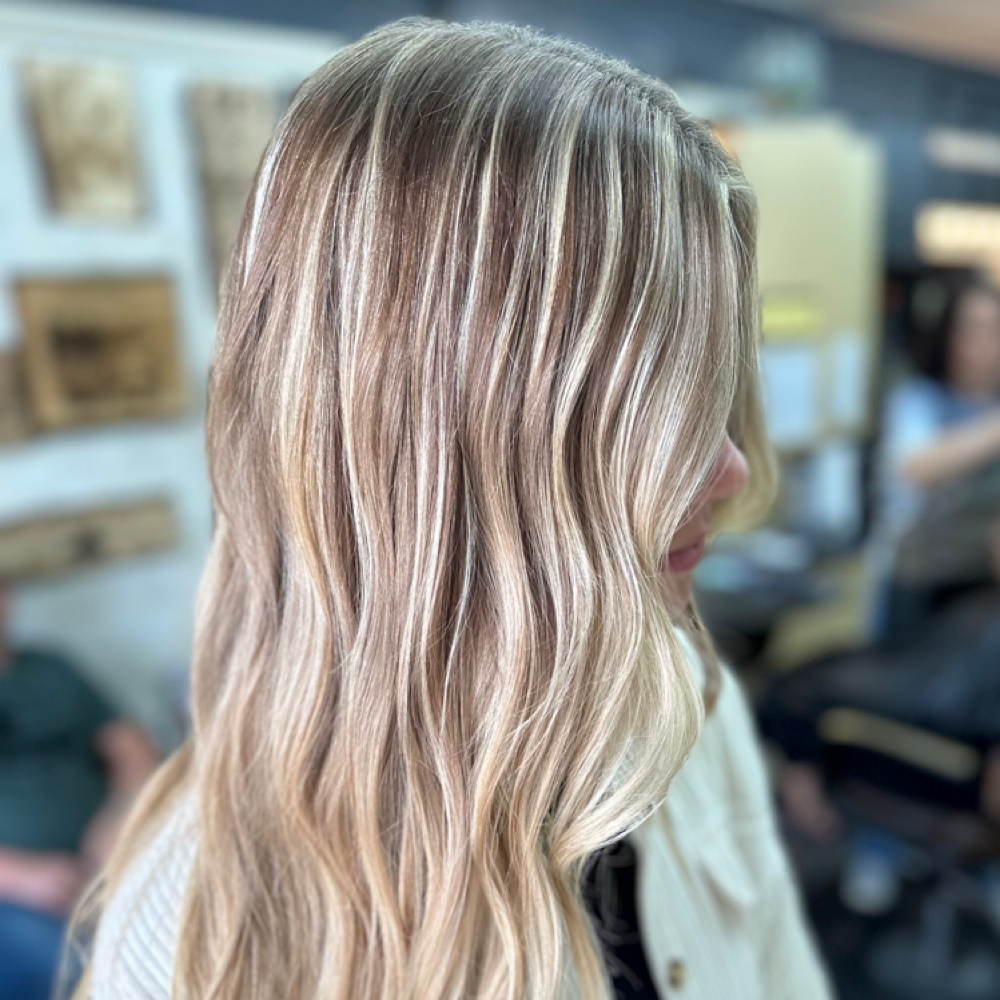 Highlight & Lowlight at The Mane Garage Salon in Brussels, WI