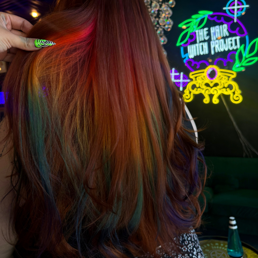 Color Correction at Violent Vivids in Claremont, CA