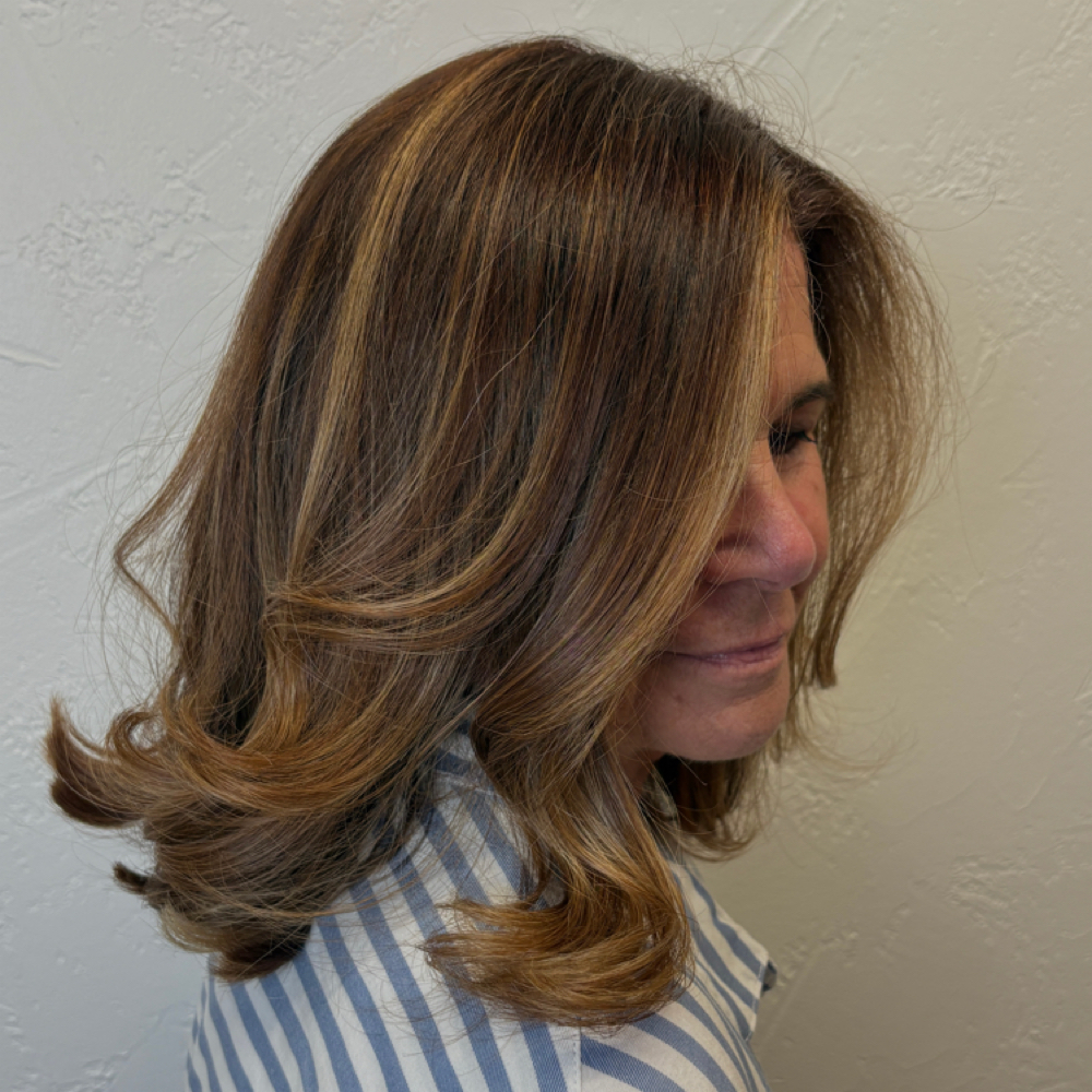 Partial Highlight-Foils at Beautiful By Gabi in Carmel, IN