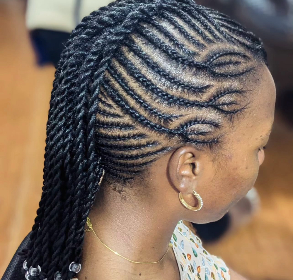 Freestyle Flat Twist & Cornrows