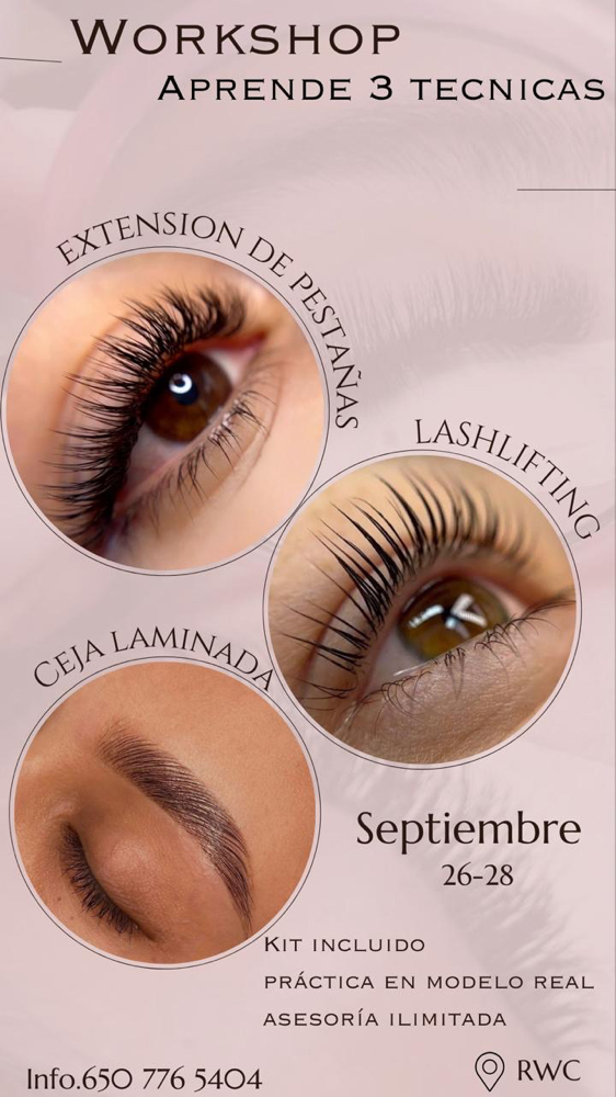 Lash Workshop/Taller De Pestañas