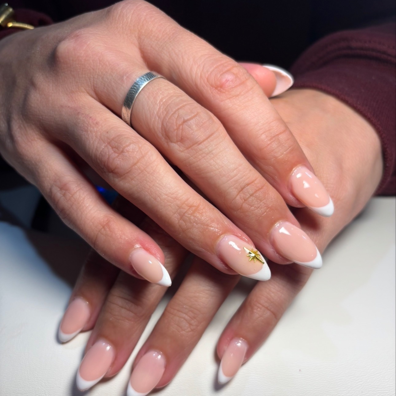 French tip (any color) at Set Studio by Carlie in Cynthiana, KY