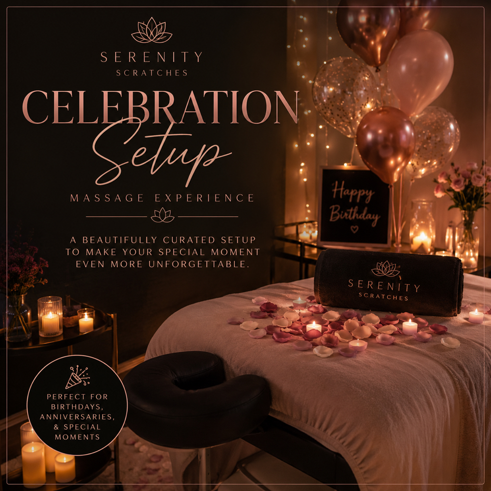 Luxe Celebration Add On at Serenity Scratches