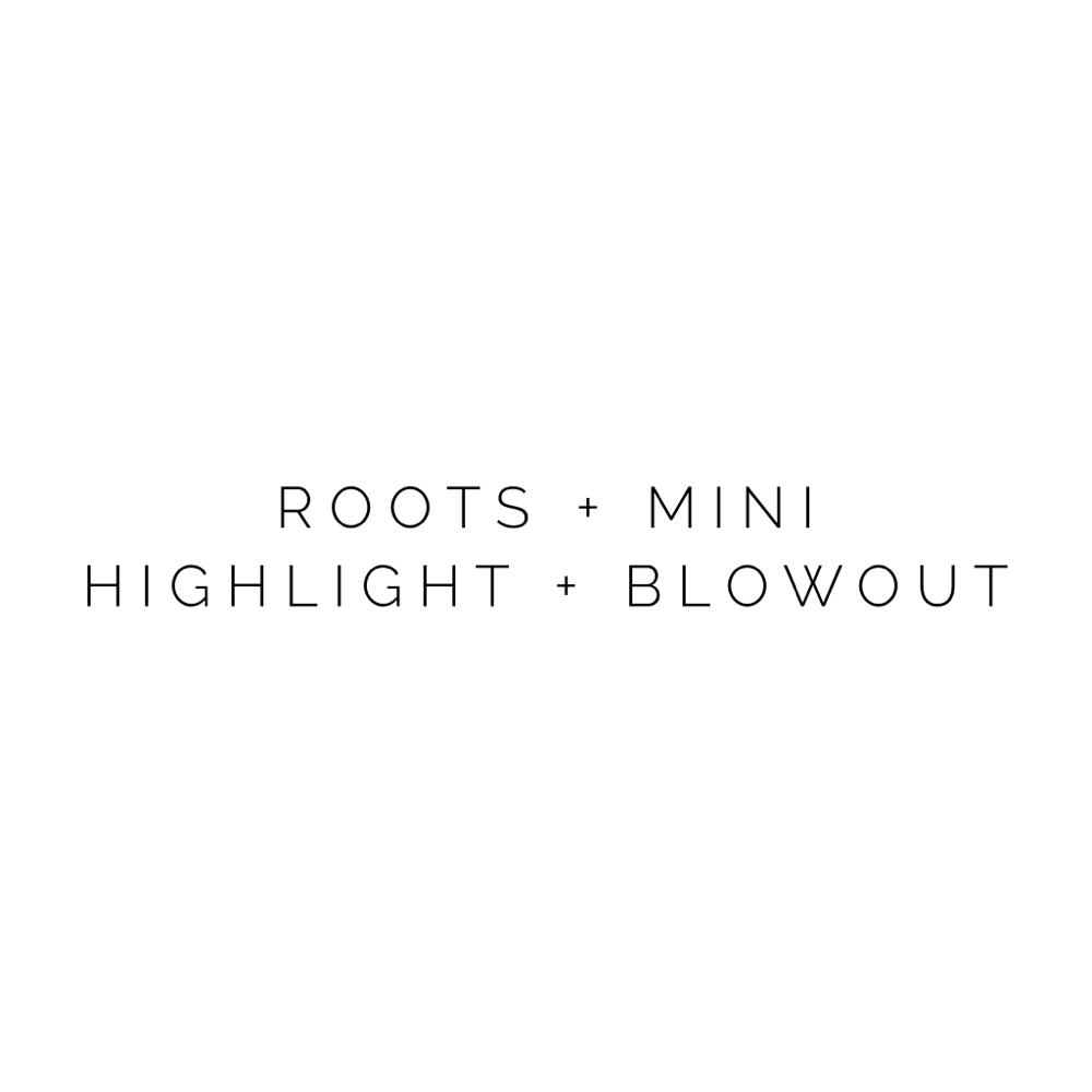 Roots & Mini Highlight + Blowout