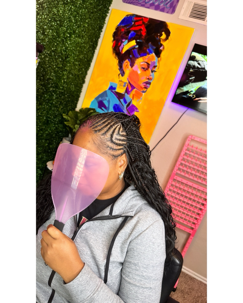 Fulani Knotless Braids