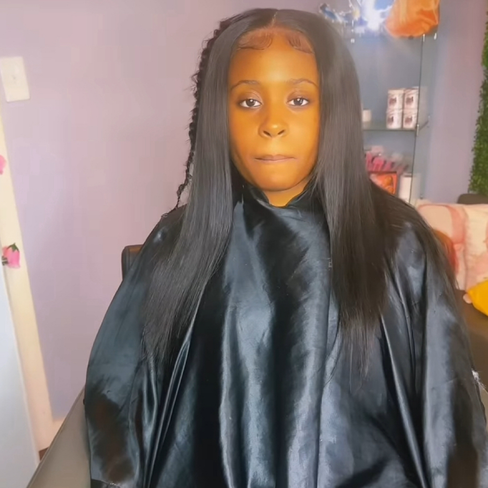 Closure Quick Weave at C&C Hair Collection in Palos Hills, IL