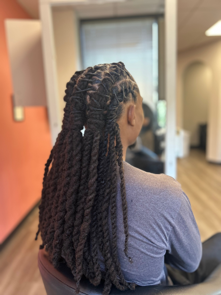 Loc Retwist & Style Long Length