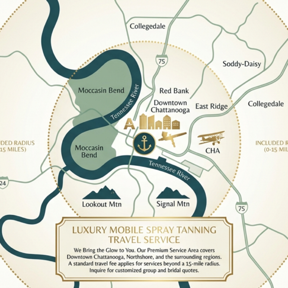 Travel Fee >15 Miles at Marked by the Sun in Chattanooga, TN