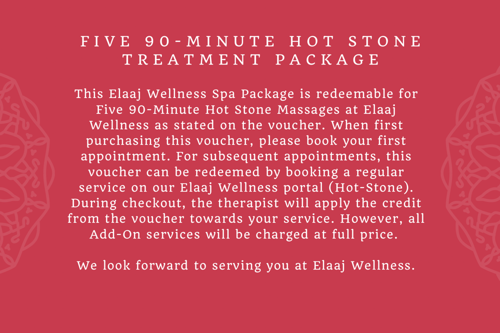 90-Min Hot Stone Treatment Package