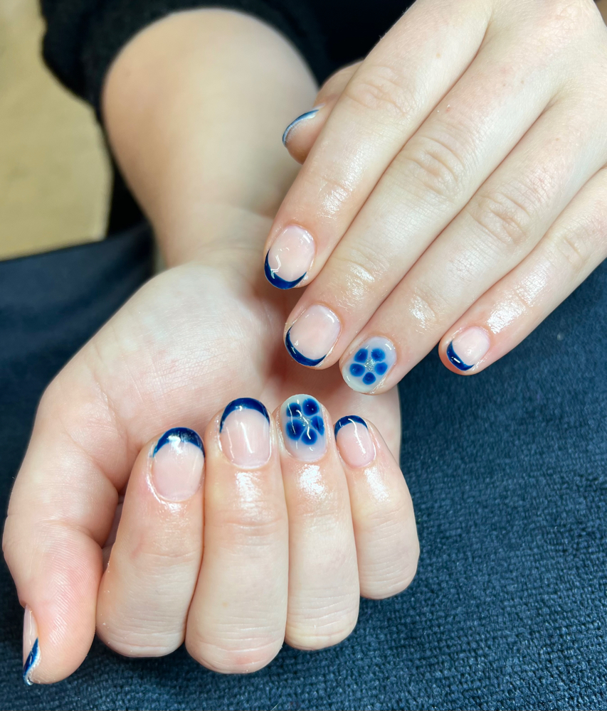Gel manicure at Nails by Emily in Wellston, OH