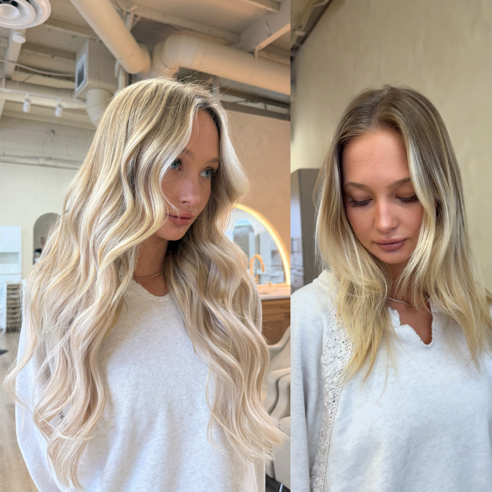 New Sewin WeftExtension Install at Hair By Tristen in Lake Forest, CA