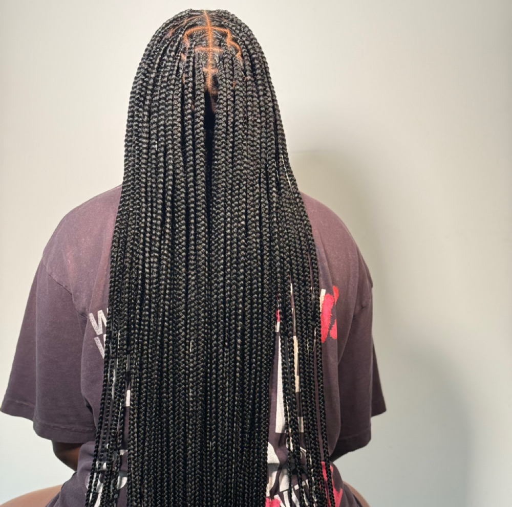 Medium Knotless Braids at The Mane Hause in Stone Montain GA, GA