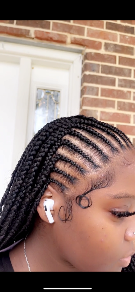 Half-N-Half Medium Knotless