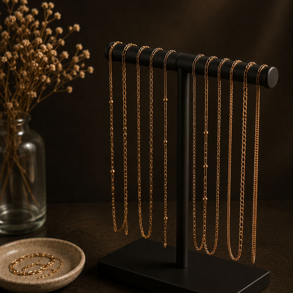 Glow Links — Permanent Jewelry at Aurenza Studio in Austin, TX