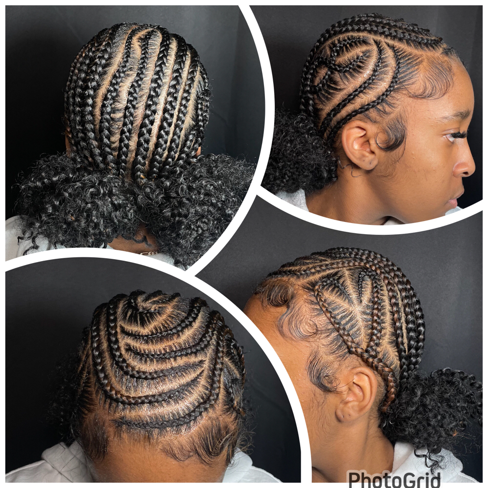 16 braids at All Tingz Beauty in Rowlett, TX
