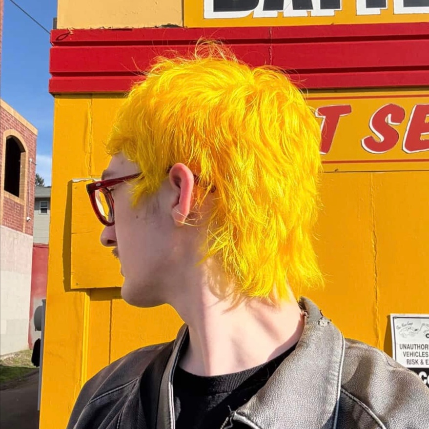 returning client cut at Really Cool Hair in Portland, OR