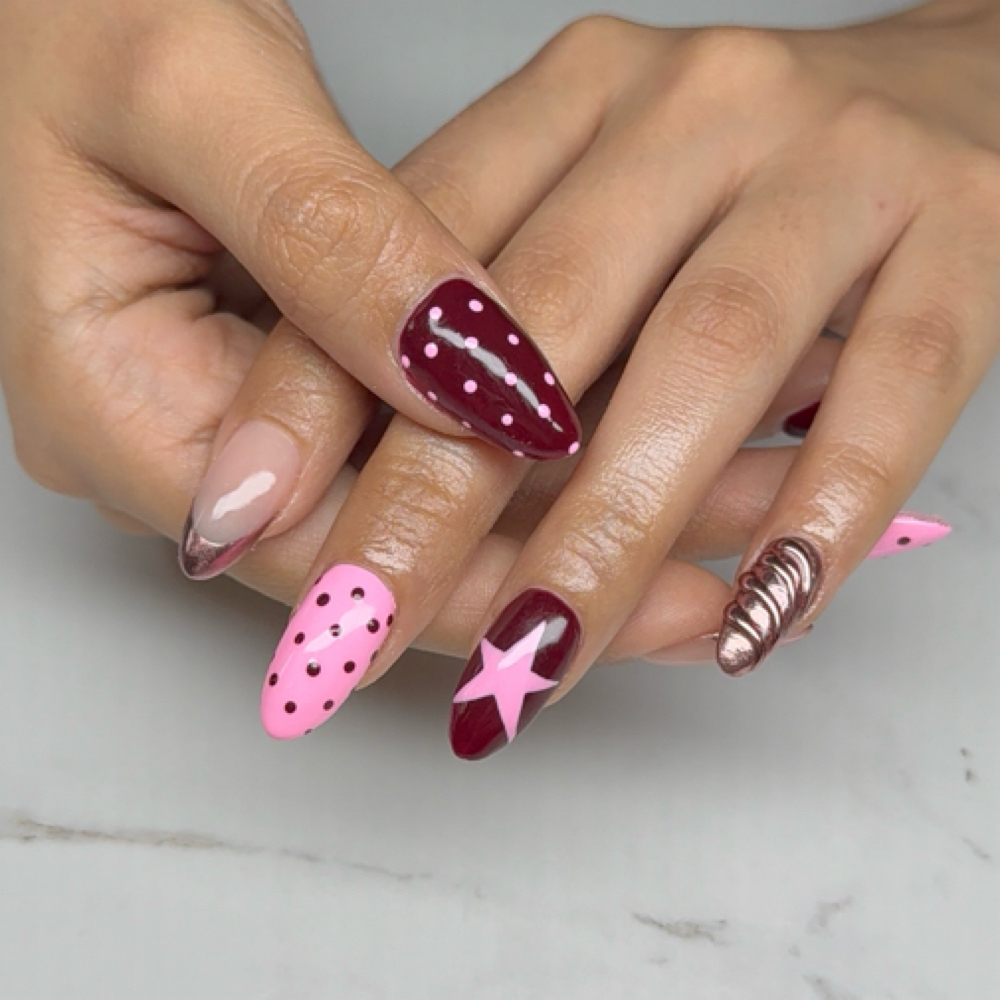 Standard Nail Art at girlyygem in cleveland, TX