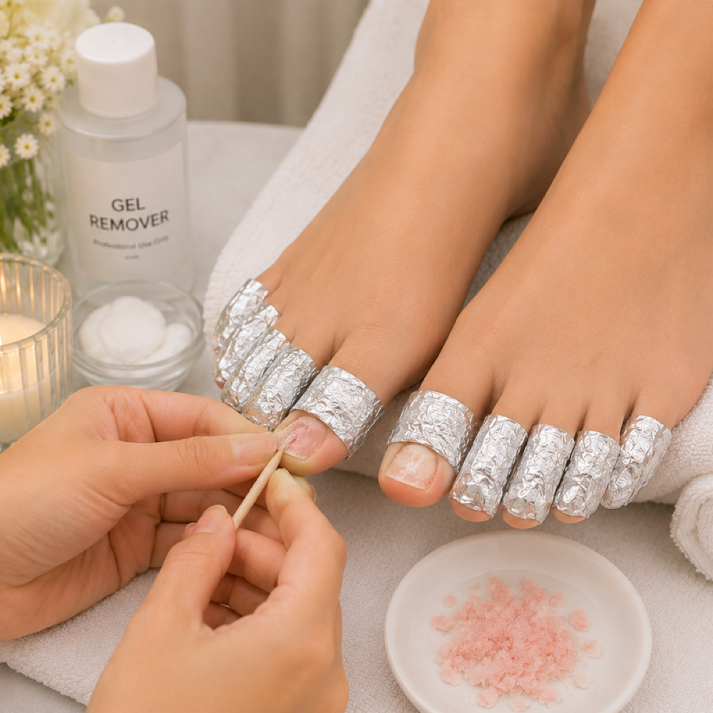 Gel removal only at Venice Nails & Head Spa in Kyle, TX