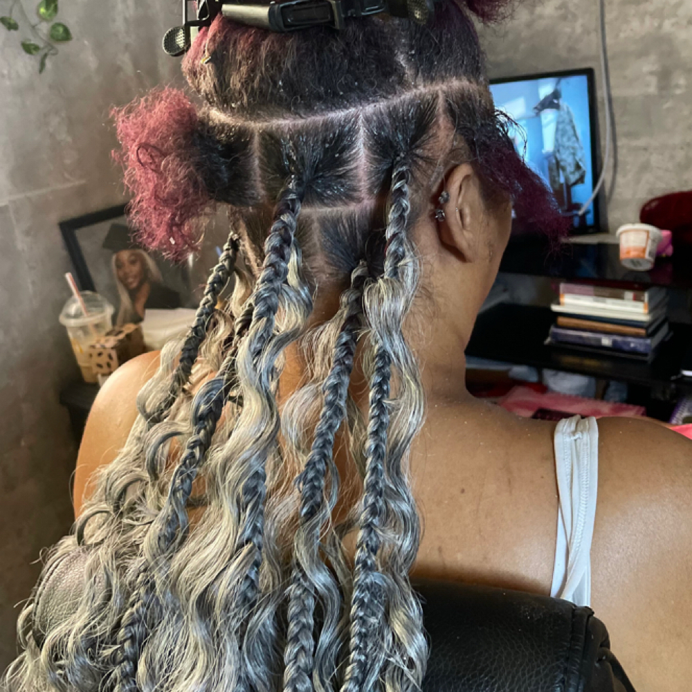 Boho Xl Knotless Braids at Lavished.rinaii in Victorville, CA