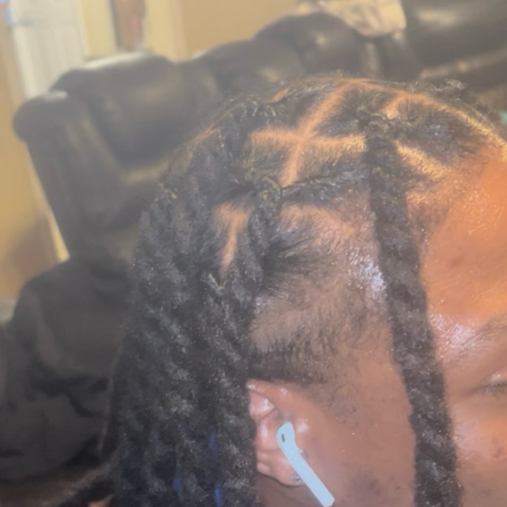 Two Strand Twist at Loc’d in with Ariel in Olive Branch, MS