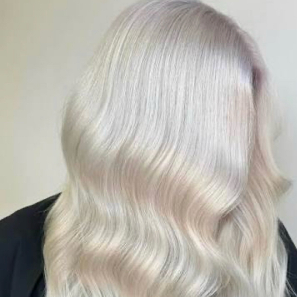 Full Bleach Out at Freeborn Hair Studio in Camden, DE