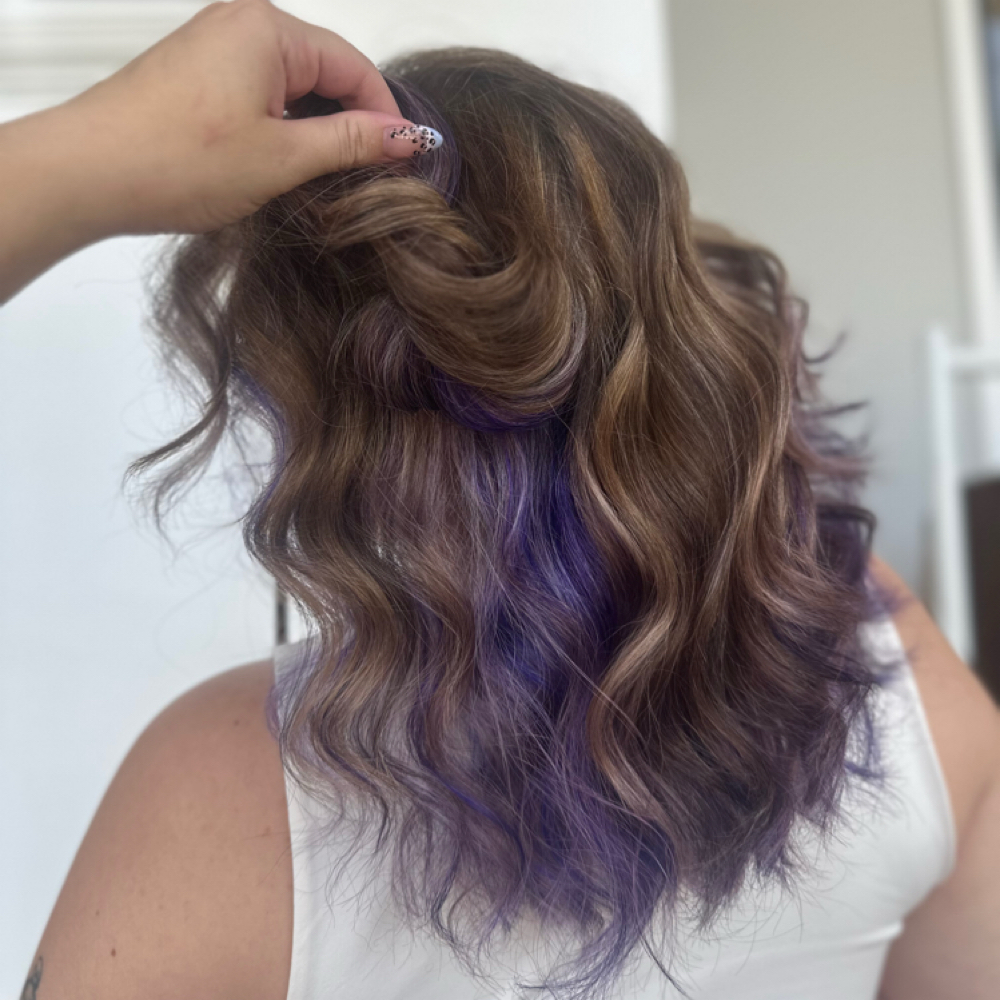 Peekaboo Vivid Service at Hair by Kalei in Jasper, AL