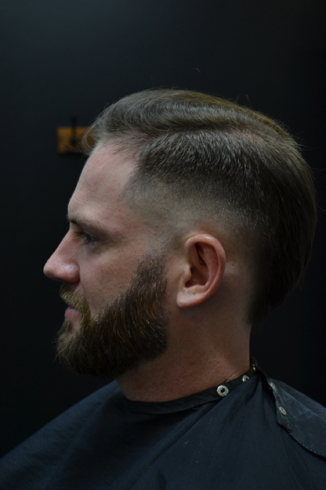 Men’s Haircut & Beard Trim Detail